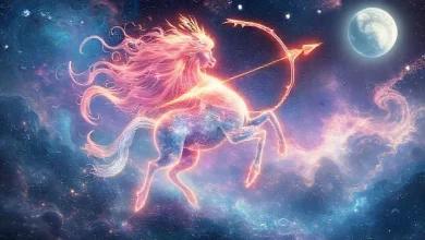 Ateşli Yay burcu okçusu neden ev kuşu olamaz? Gezmeyi seven Yay burcunun enerjik ve özgür ruhunu gösteren görsel.